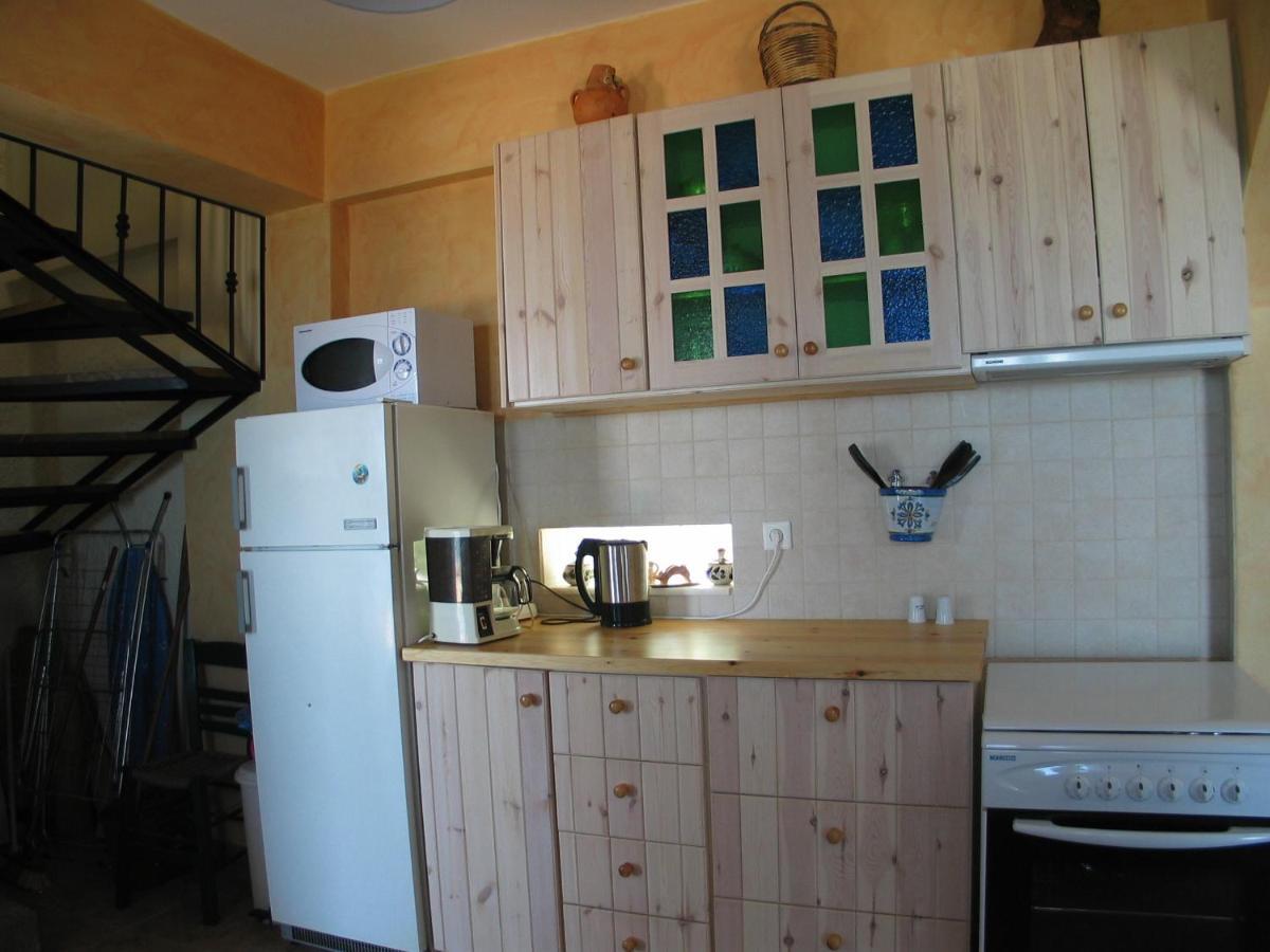 Kyparissis Beach Houses Skala Mistegnon 외부 사진