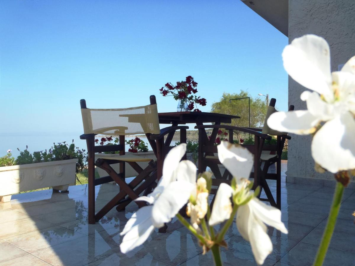 Kyparissis Beach Houses Skala Mistegnon 외부 사진