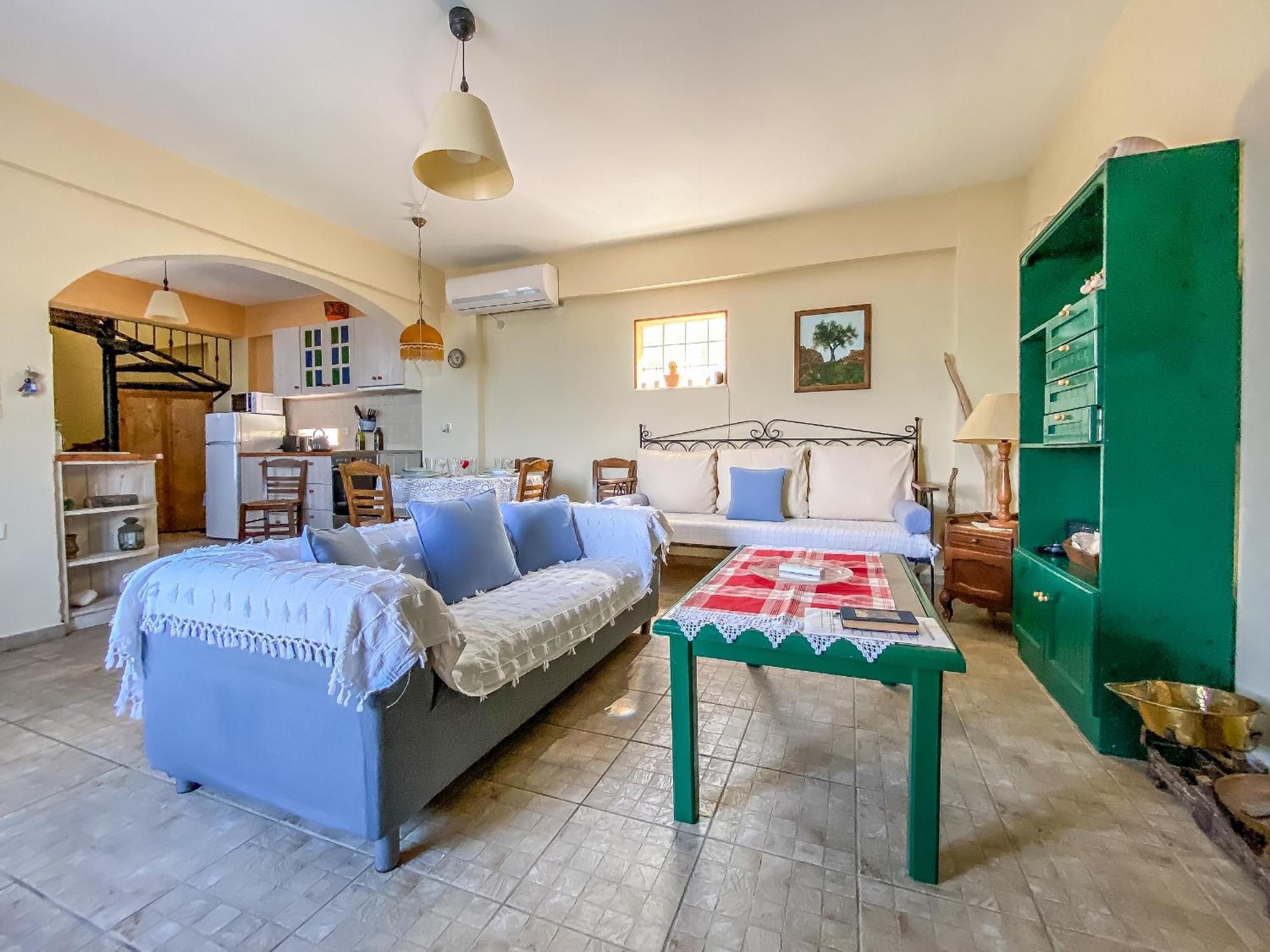 Kyparissis Beach Houses Skala Mistegnon 외부 사진